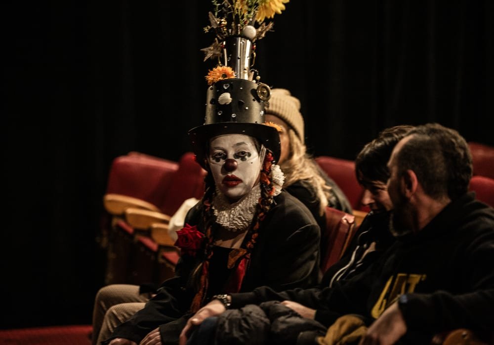 Clown dans le public